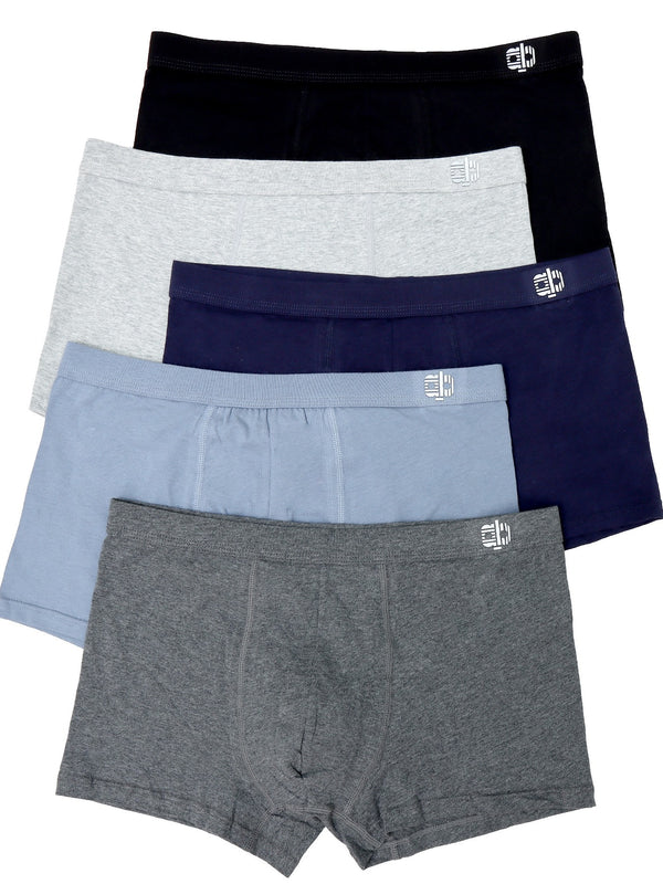 5pcs Men's Soft Boxer Briefs