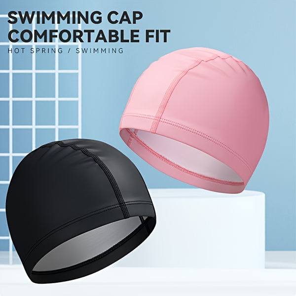 Elastic Comfortable Breathable Swimming Cap Keeps Hair Clean And Breathable