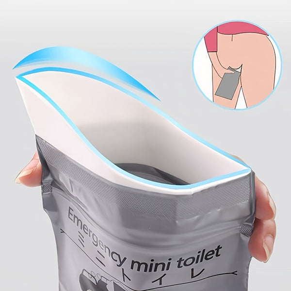 4pcs Outdoor Emergency Urinate Bags 700ml Easy Take Piss Bags Travel Mini Mobile Toilet For Baby Women Men Vomit Bag