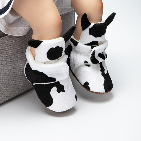 Newborn Baby Animals Warm Fleece Non-Slip Socks Shoes Autumn Winter