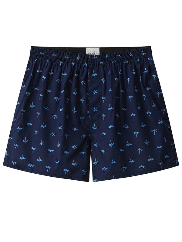 1pc Men's Graphic Print Boxers