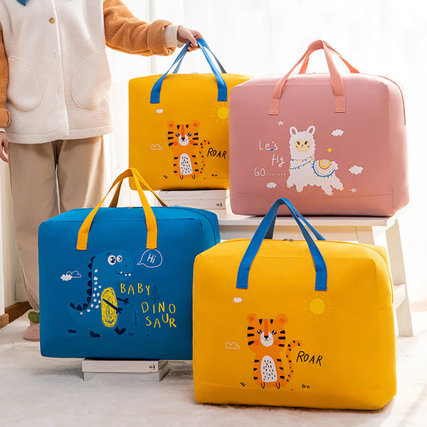 Cute Cartoon Foldable Quilt Bag Storage Bag For Boys, Girls, Children