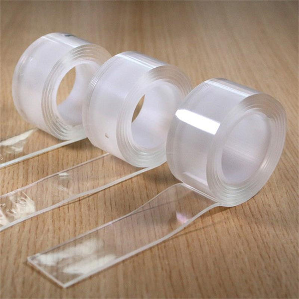 1 Roll Transparent Strong Waterproof Double-sided Tape