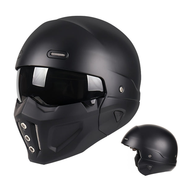 Retro Motorcycle Scorpion Vintage Combination Helmet, Capacete Moto Helmet Casco