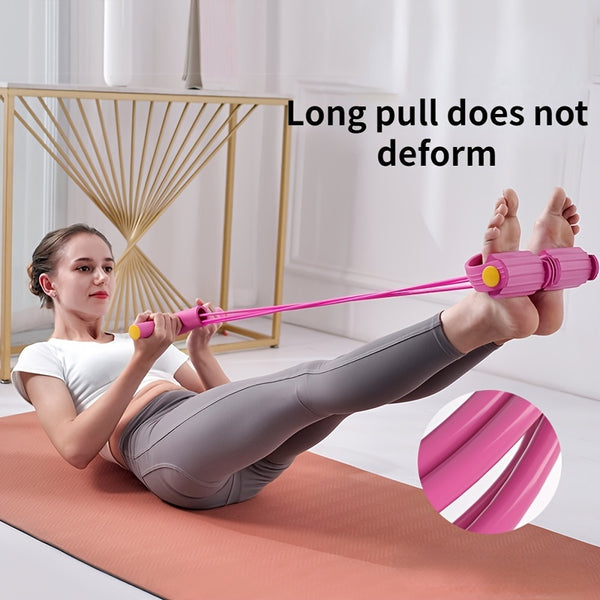 Yoga Pedal Resistance Bands - Heavy Duty Exercise Band, Easy To Use, Multifunctional Tension Rope For Abdomen, Arm, Leg Stretch Training, Pull Rope For Home, Gym, Bodybuilding Expand