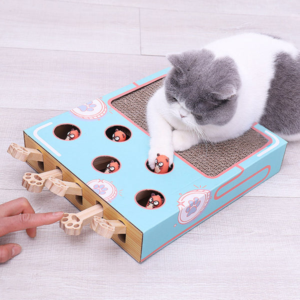 1pc Manual Gopher Cat Scratching Board, Cat Interactive Toy