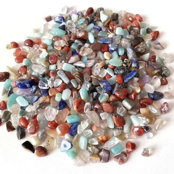 Natural Mixed Crystal Stone 100g For Fish Tank Aquarium Decor