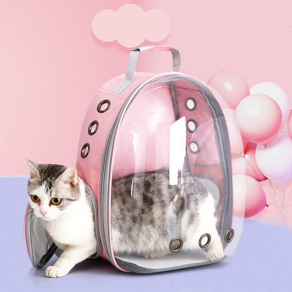 Pet Backpack Carrier For Dog & Cat, Space Capsule Pet Carrier For Outdoor, Cat Backpack Bubble